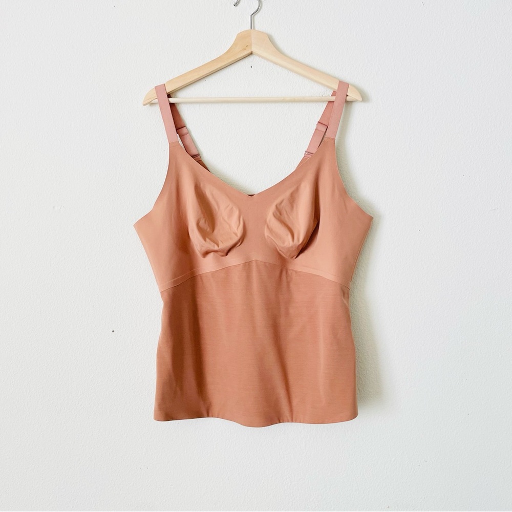 Honeylove 3X Liftwear cami top in caramel